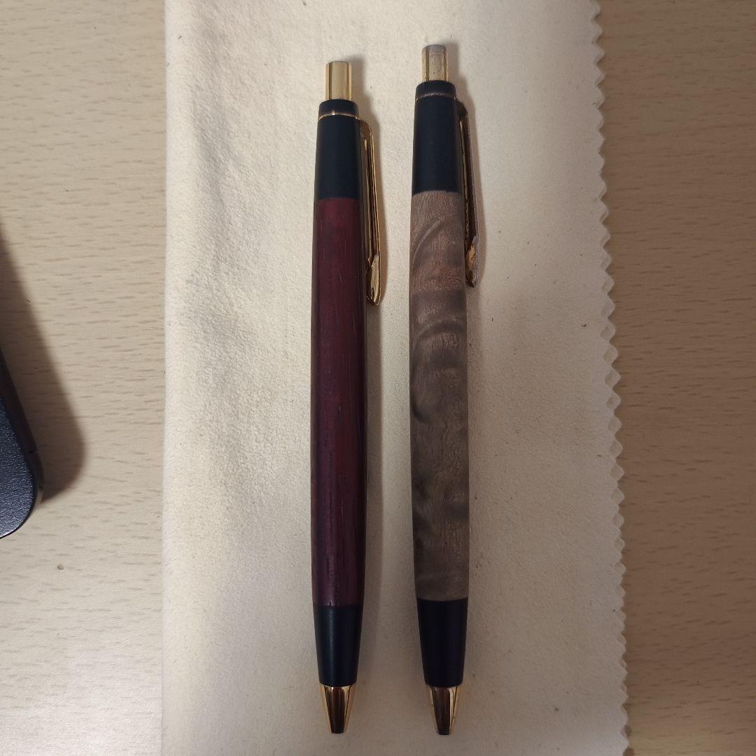 野原工芸　シャープペンシル　マーブルウッド　初期　旧型