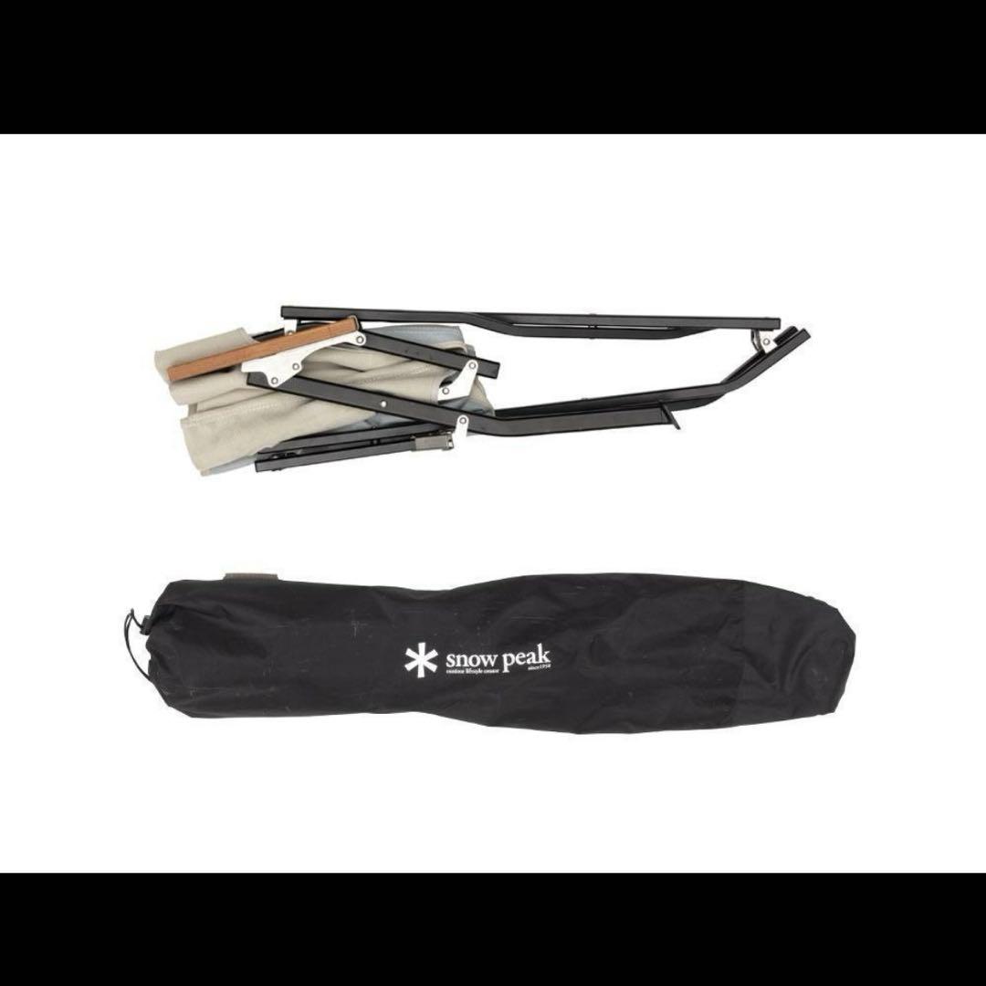 【スノーピーク】ローチェアショートアイボリー 新品未使用品 2脚セット