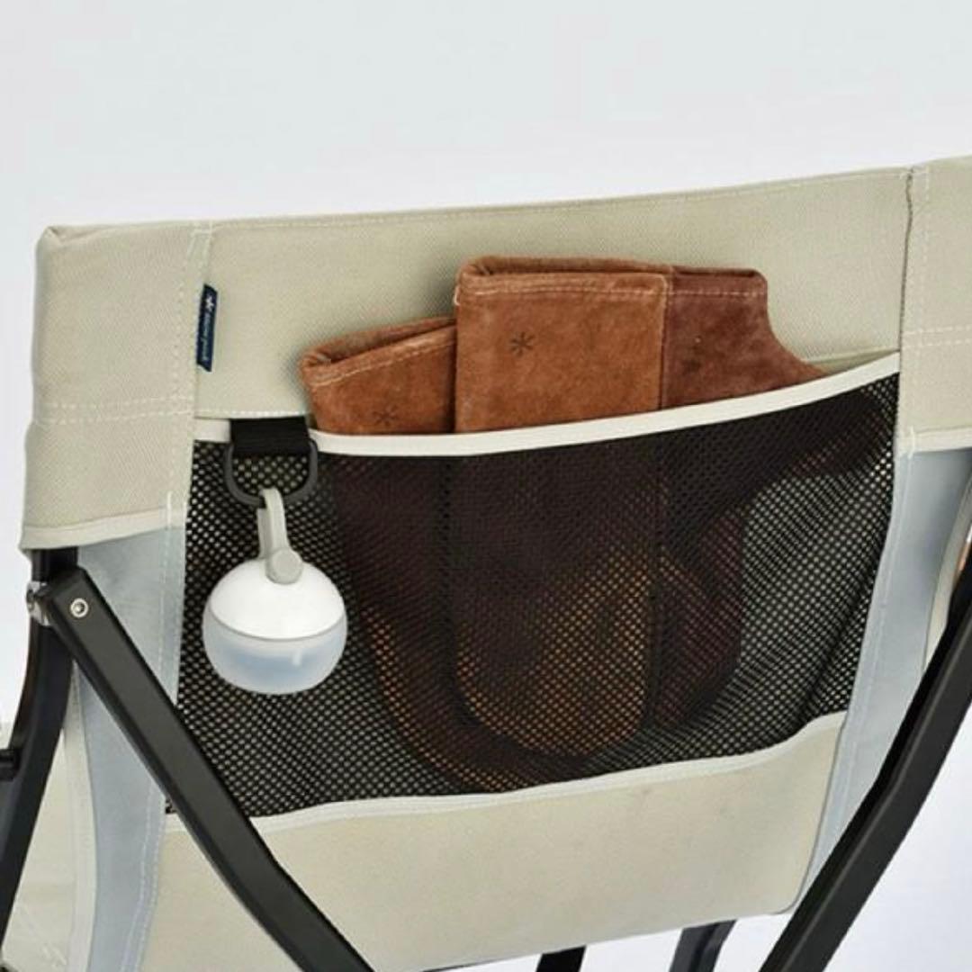 【スノーピーク】ローチェアショートアイボリー 新品未使用品 2脚セット