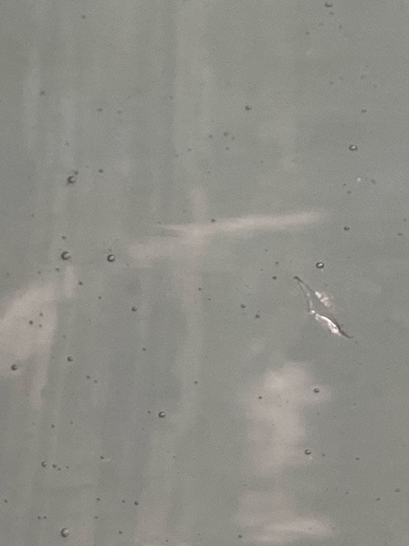 大正時代の吹きガラス製三つ脚金魚鉢◇レトロガラス◇和ガラス◇古ガラス◇古道具