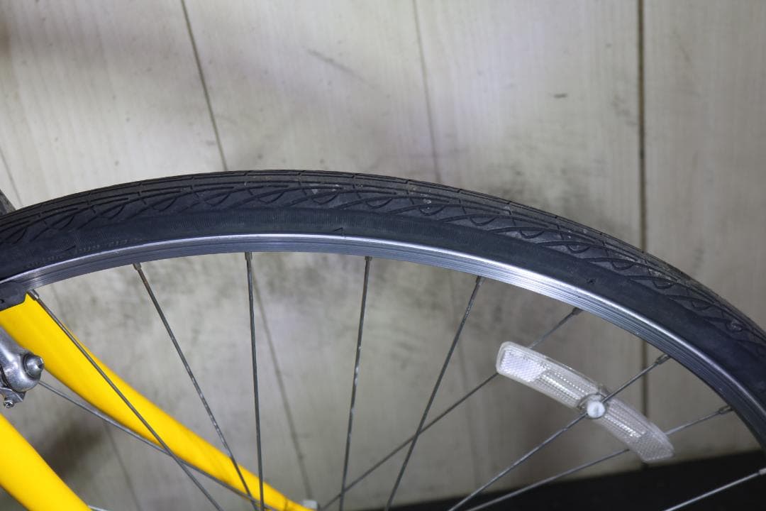 あさひ製WEEKEND アルミ 700C シマノ7速 460mm YELLOW