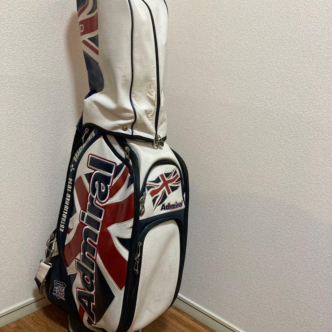 Admiral ゴルフバッグ イギリス国旗デザイン