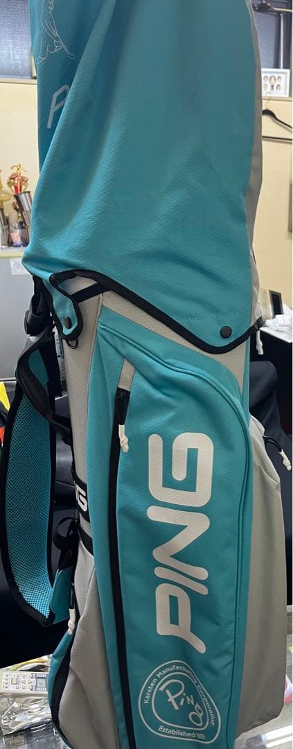 【年末SALE】PING ピン キャディーバッグ ブルー