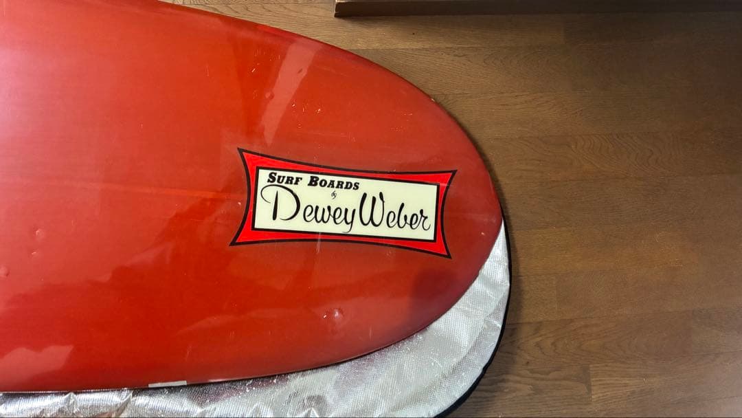 Dewey Weber パフォーマー9.0 純正フィン、ケース付き