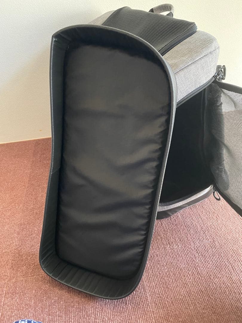 エアバギー　3WAYバッグパック　リュク　ワイドサイズ　クールグレー