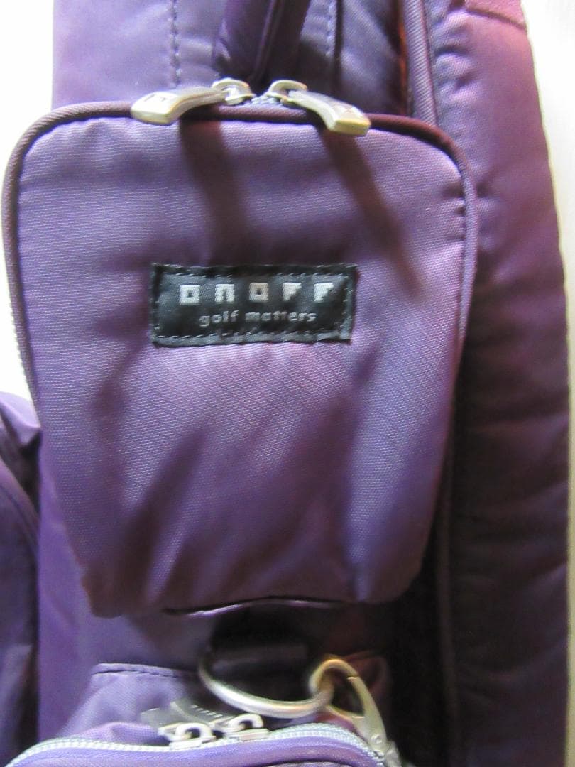 ★☆★オノフ★ONOFF★ゴルフバック★バイオレット★☆★