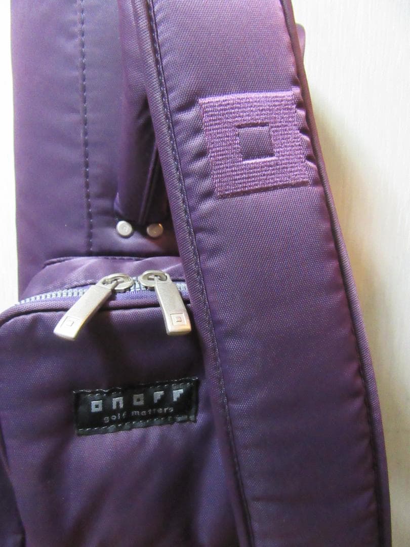 ★☆★オノフ★ONOFF★ゴルフバック★バイオレット★☆★