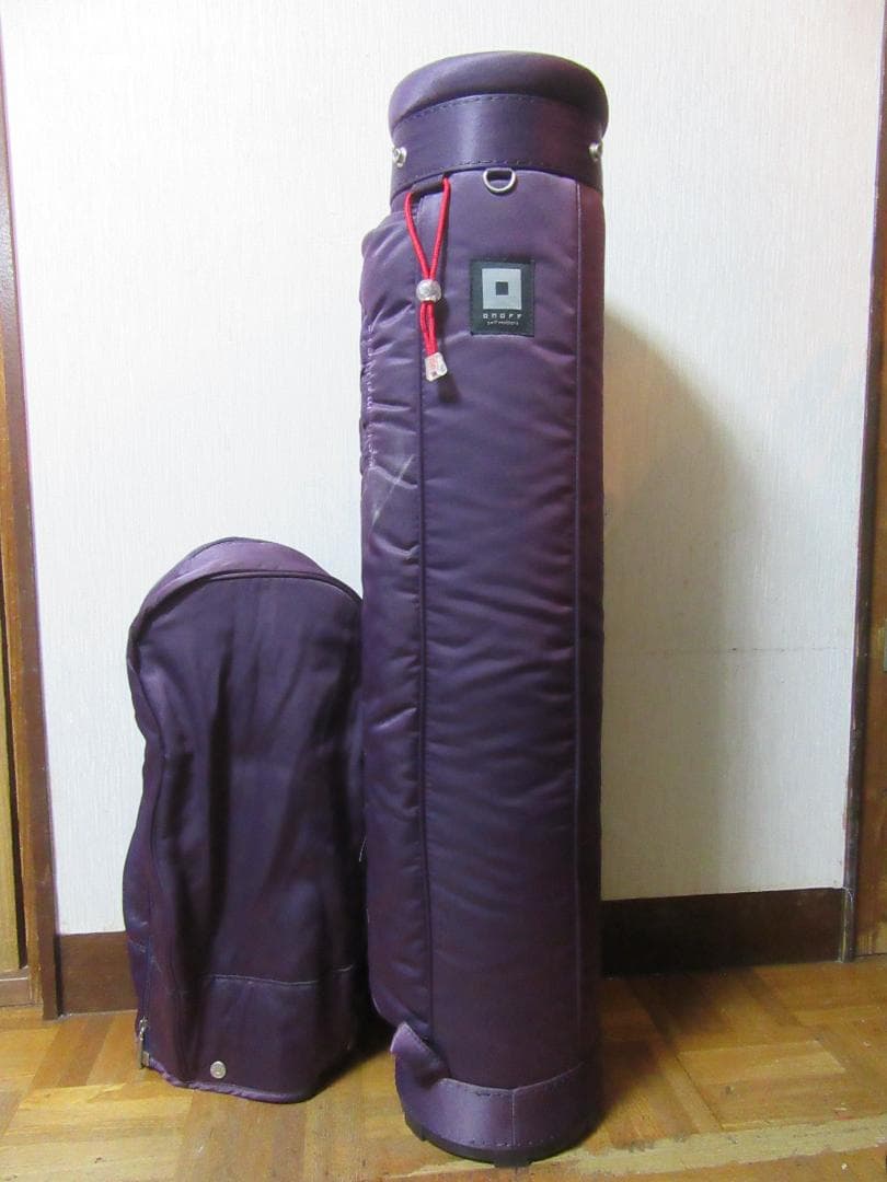 ★☆★オノフ★ONOFF★ゴルフバック★バイオレット★☆★
