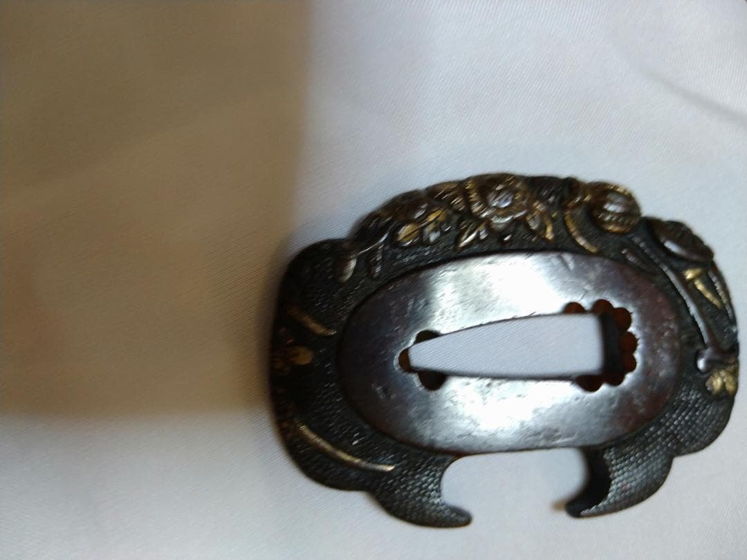 短刀脇差小鍔草葉の図