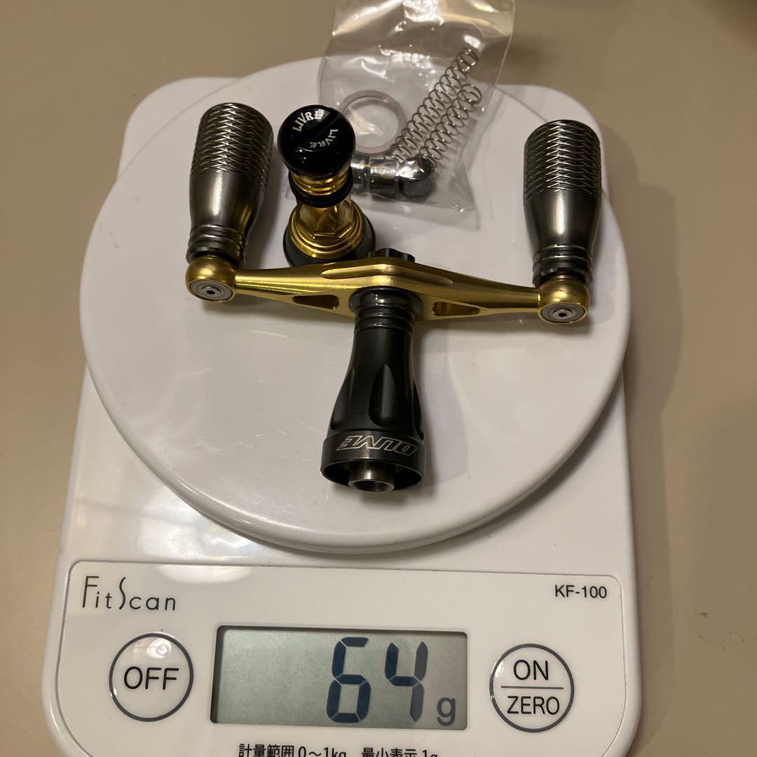 美品　ダイワ用　DLIVE 65mm トーナメントモデル　ハンドル　バランサー