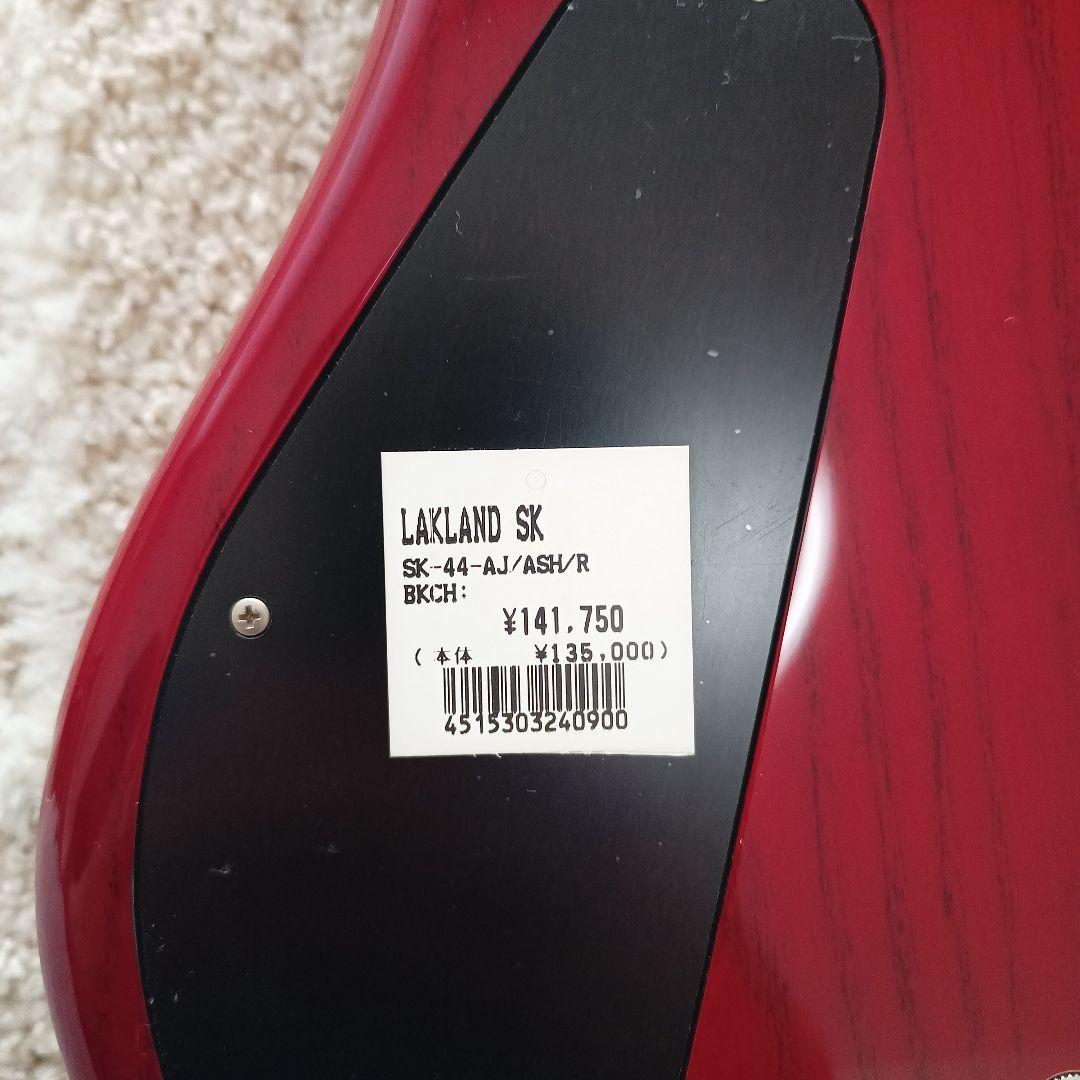 【美品】LAKLAND ベース SK-44-AJ (Black Cherry)