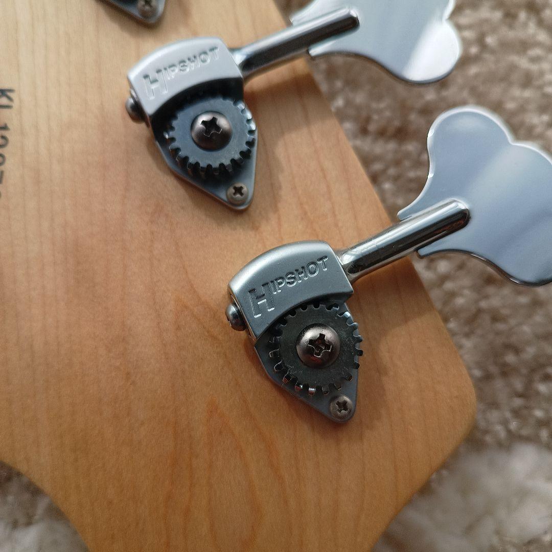 【美品】LAKLAND ベース SK-44-AJ (Black Cherry)