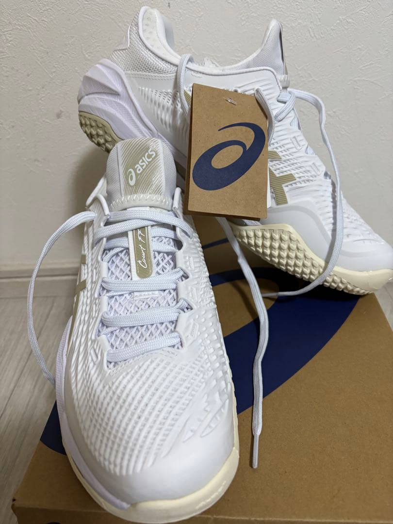 asics COURT FF 3 OC 27.0cm ホワイト