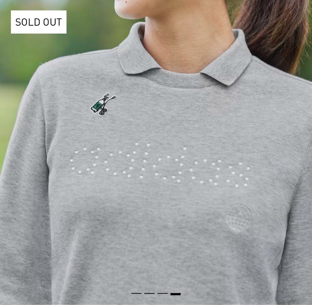 ポロスウェット　ストレッチ　タイトスカート　セットアップ　秋冬　サイズS 新品