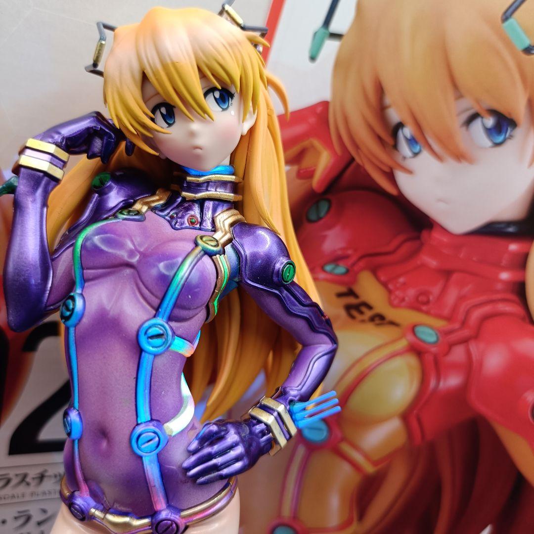 エヴァンゲリオン　式波・アスカ・ラングレー　PLAMAX 13号機【全塗装完成品