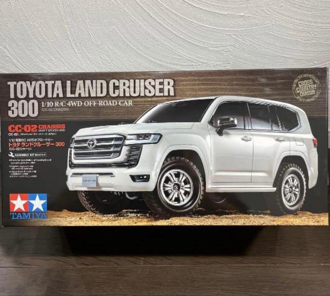 タミヤ　1/10RC トヨタ ランドクルーザー 300 (CC-02シャーシ)