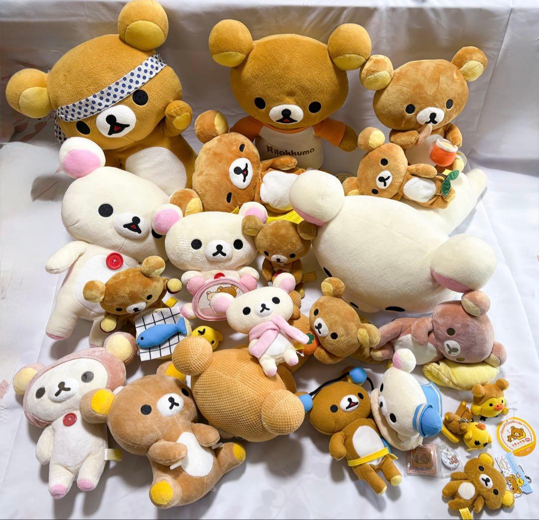 リラックマ　ぬいぐるみ グッズ色々　大量まとめ売り コリラックマ　キイロイトリ