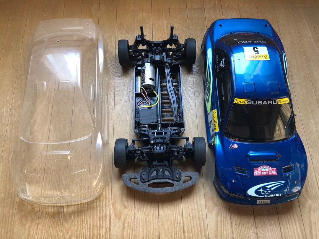 ドリパケ TAMIYA SUBARU INPREZA WRC 1998