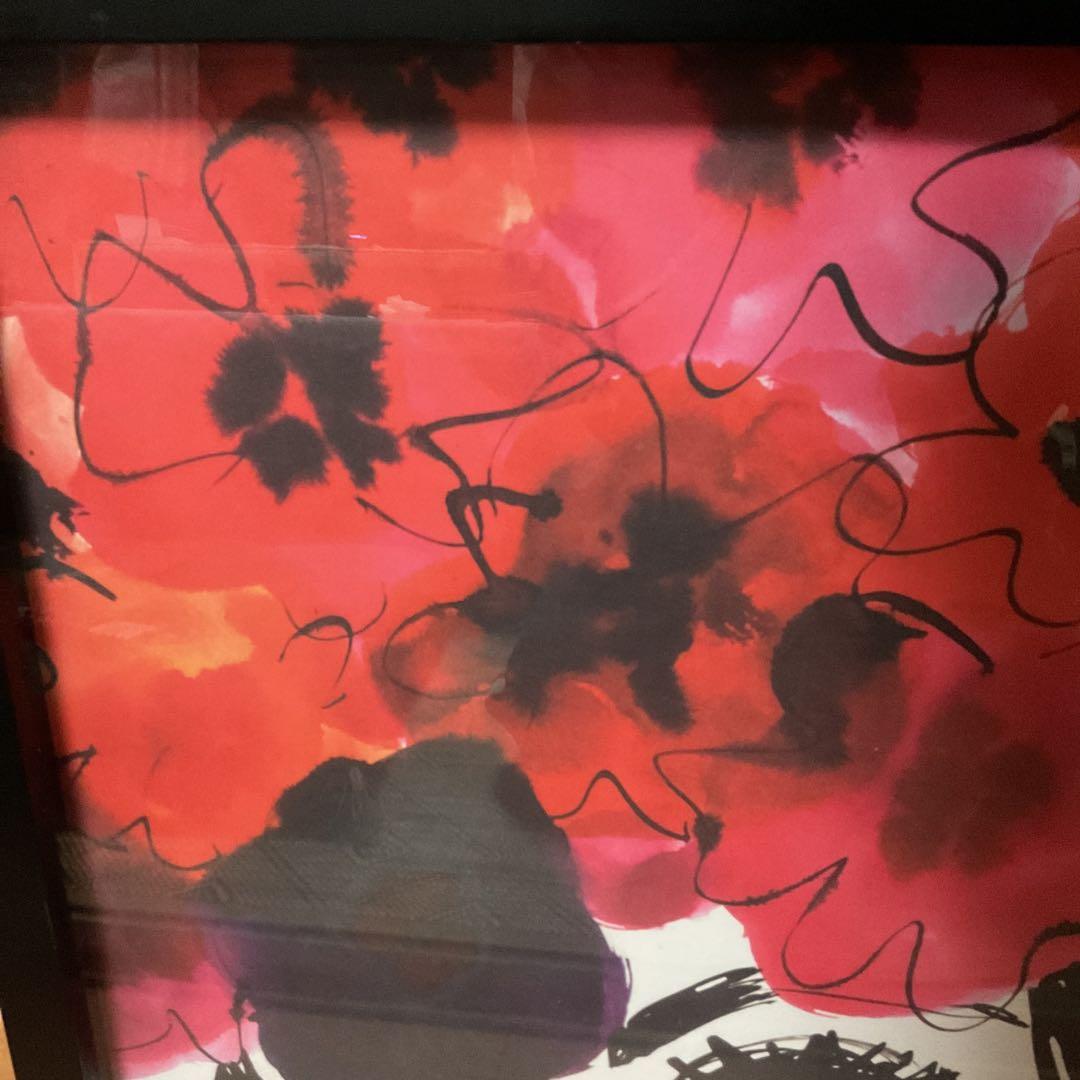 Laura D ro フロリダ大美術学士取得 女性アーティスト 木枠額装