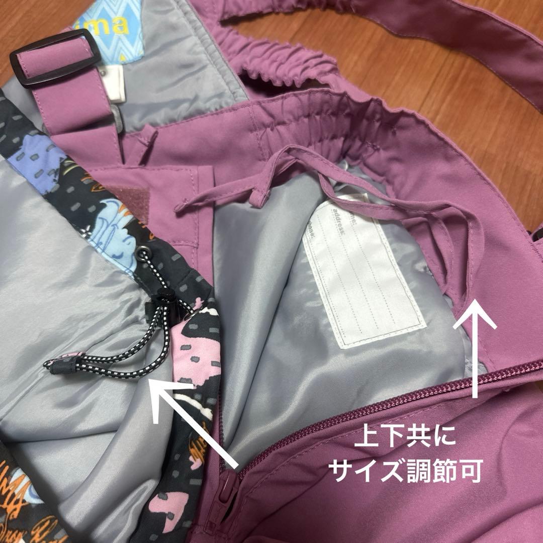 ギッズ　女児　110 ウェアー上下　グローブ　ゴーグル　ヘルメット　セット