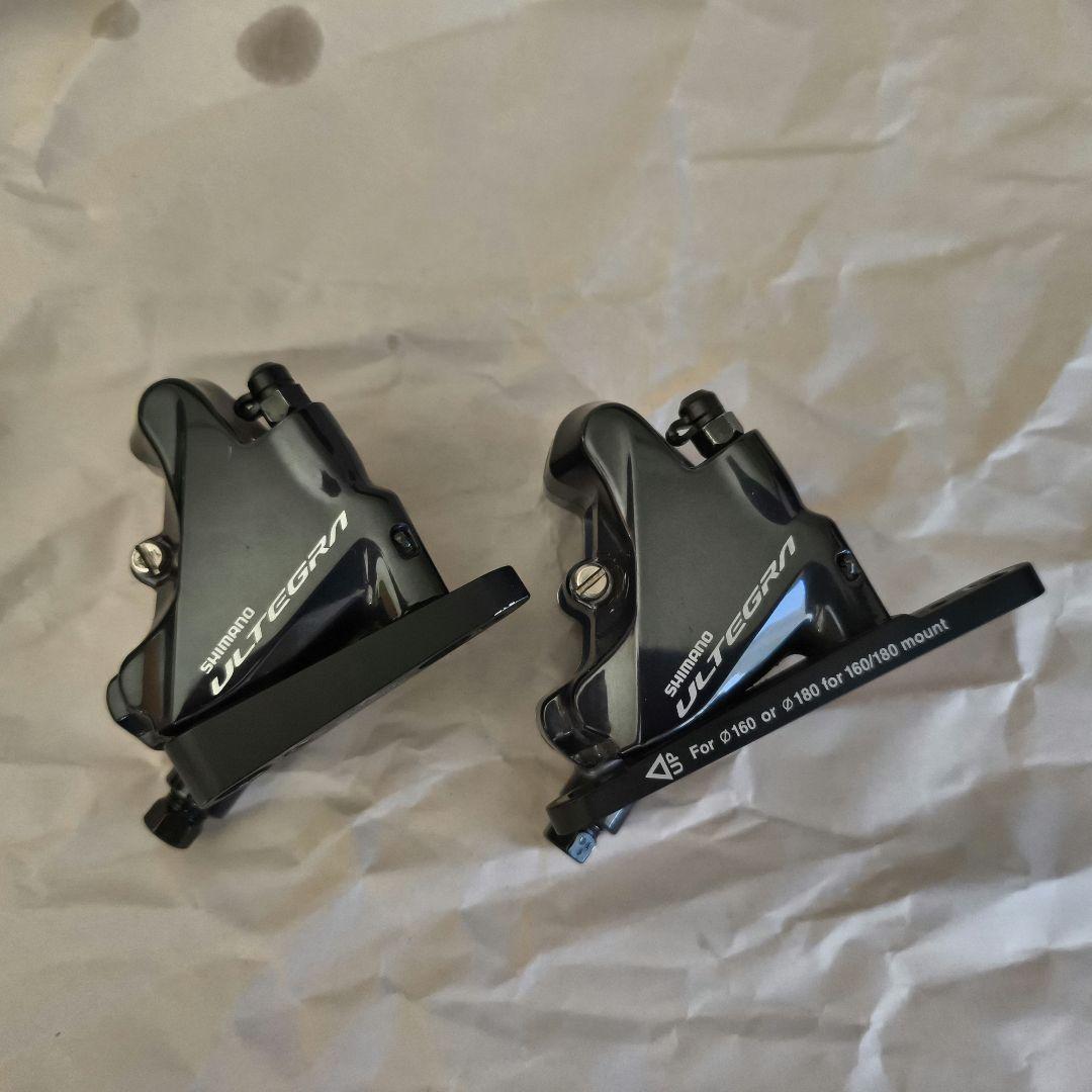 【右STIジャンク扱い】Ultegra 油圧STIレバー、ブレーキセット