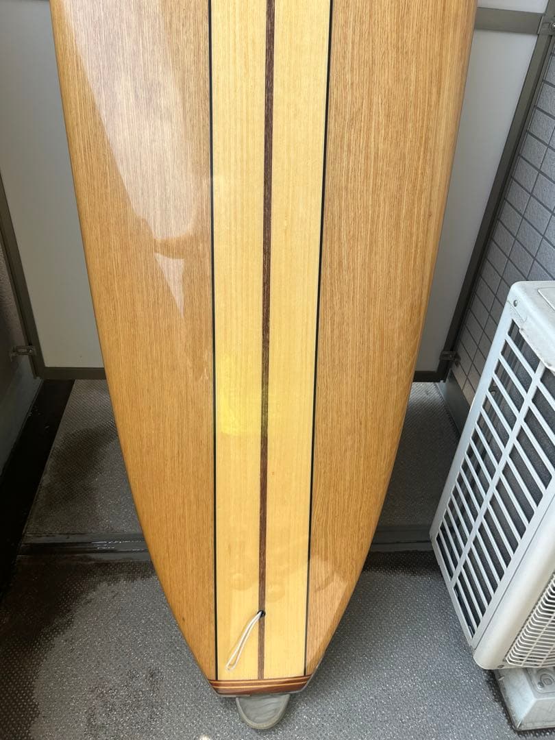 【引取限定】ロバートオーガスト サーフテック ウッド ロングボード 9.6