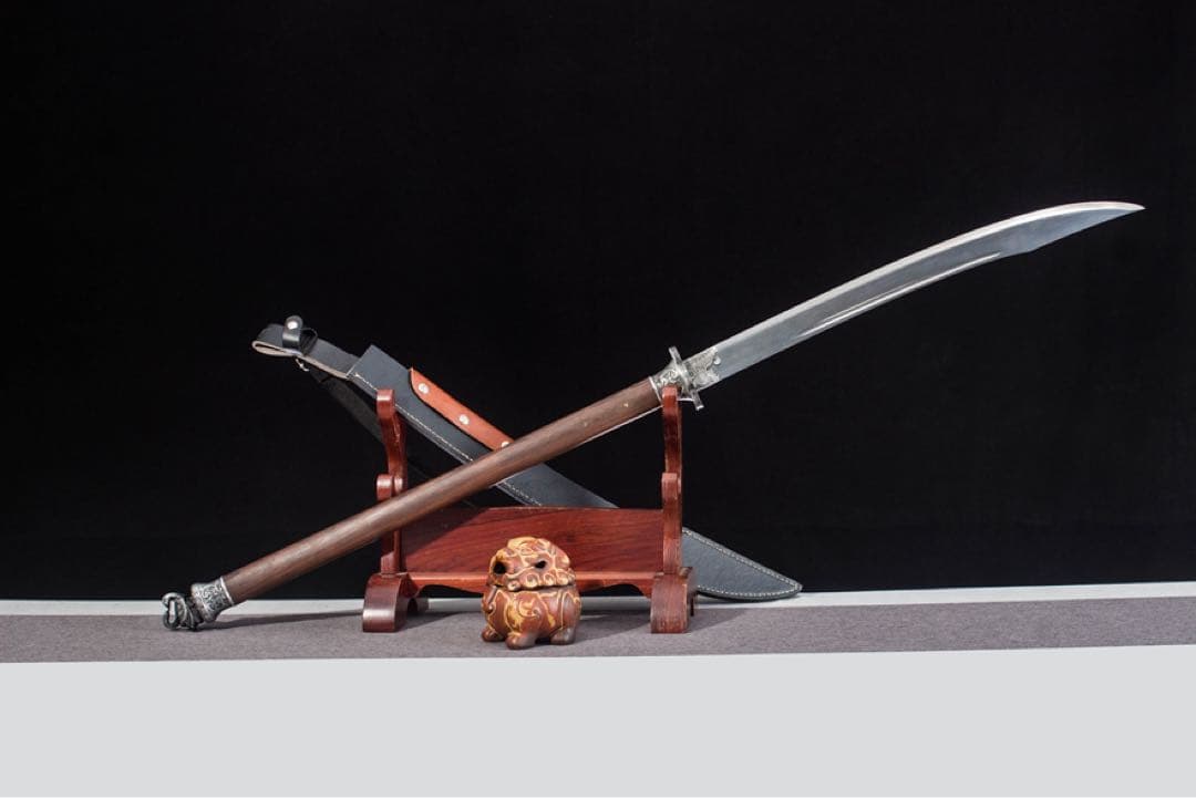 朴刀 模造刀 鑑賞用 武具 舞踊刀 古兵器