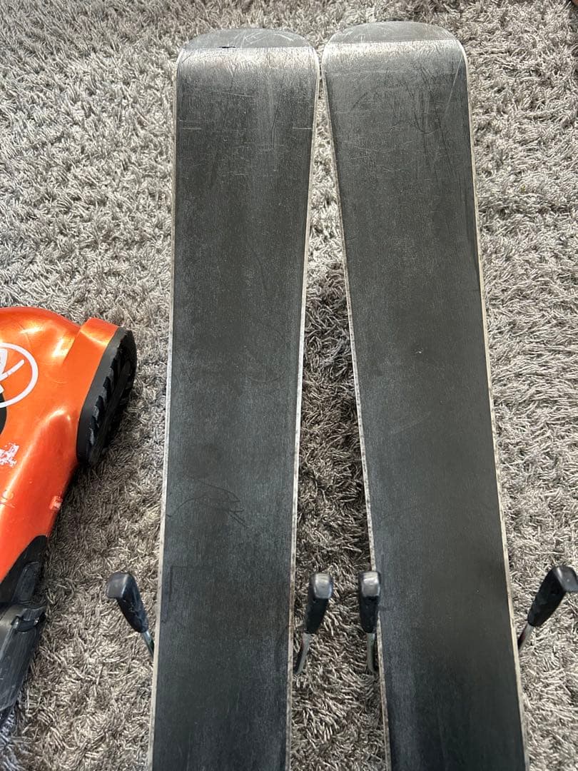 エラン 110cm スキーセット ブーツ21.5cm ストック付き