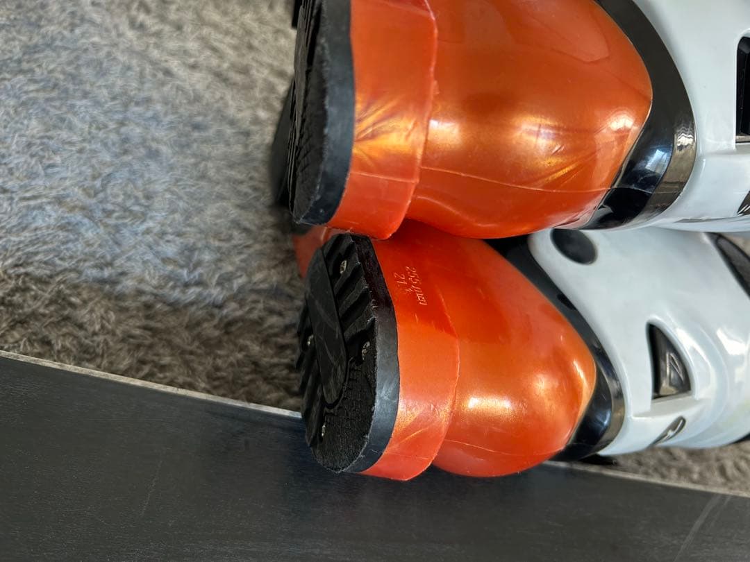 エラン 110cm スキーセット ブーツ21.5cm ストック付き