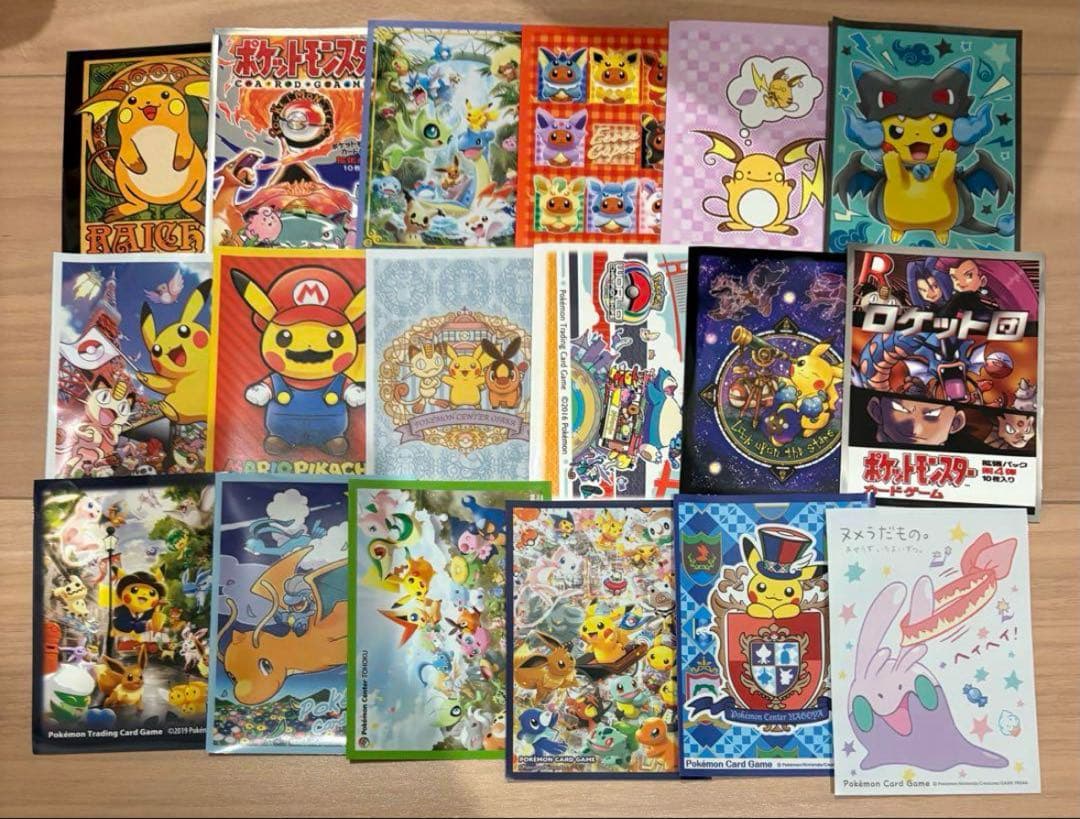 ポケモン デッキシールド スリーブ 大量