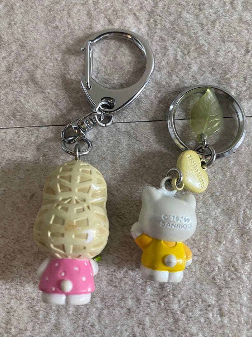 90年代物！ハローキティストラップ 9個セット