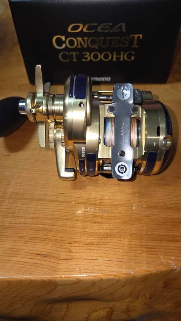 【値下げしました】シマノ 18オシアコンクエストCT 300HG 付属品付き