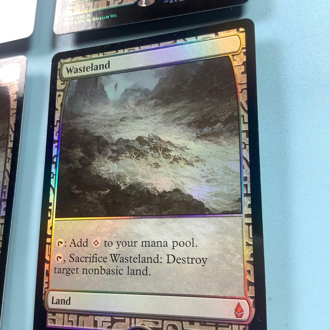 不毛の大地/Wasteland EXP英語foil4枚セット