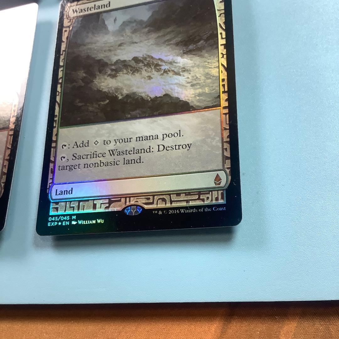 不毛の大地/Wasteland EXP英語foil4枚セット