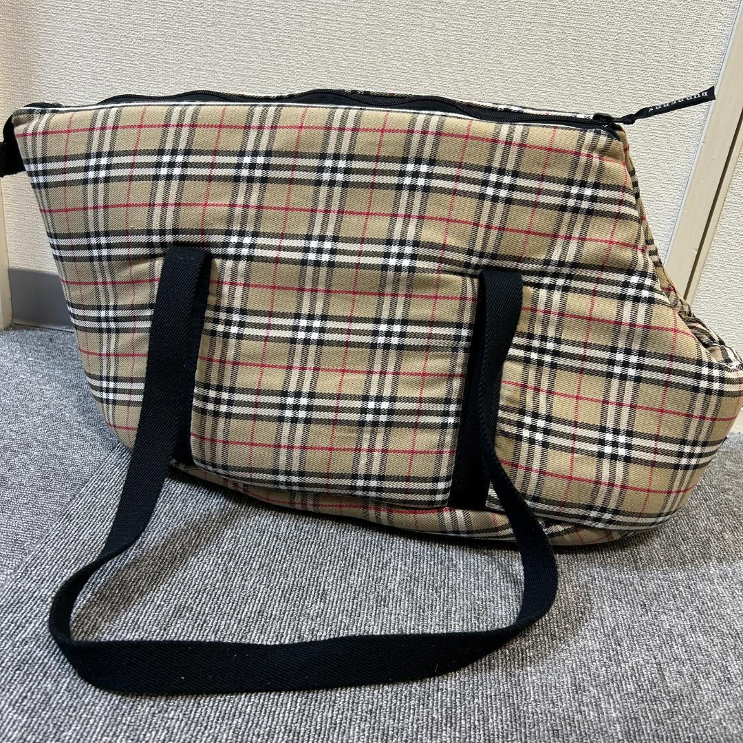 Burberry バーバリー ペットキャリー トートバッグ ショルダーバッグ