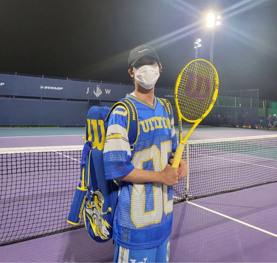 BTS JIN 愛用 ミニオンズ　ウィルソン　テニス　ラケットバッグ　新品　ジン