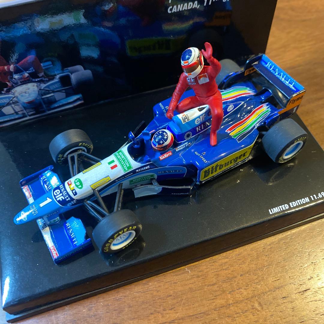 ジャン・アレジ ライドオン ミハエル・シューマッハ ベネトン B195 ／ F1