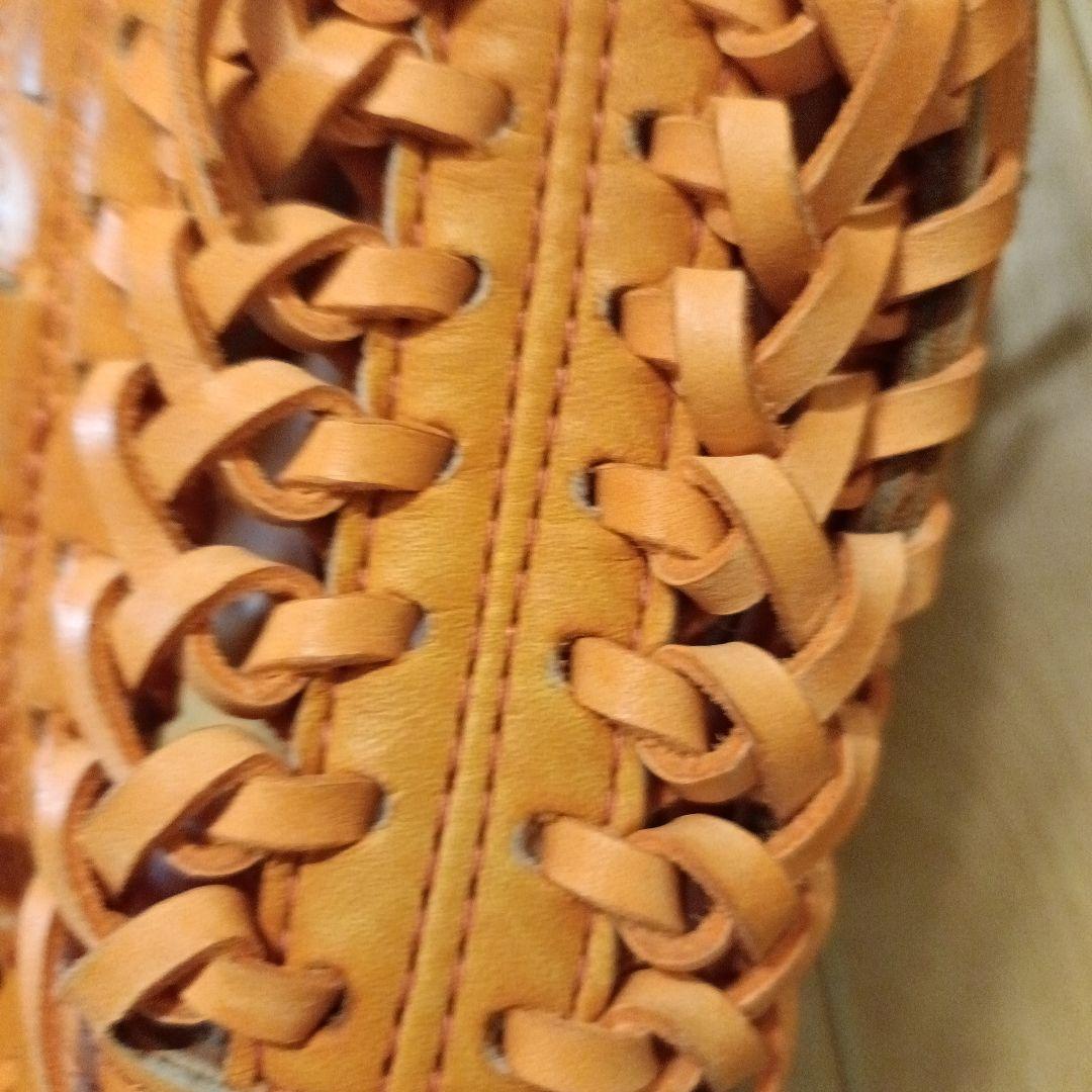 ザナックス藤川球児モデル プロX 右投げ用 グローブ オレンジ少年用