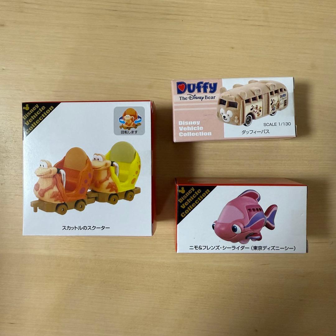東京ディズニーリゾート トミカ ディズニーシー 3点セット