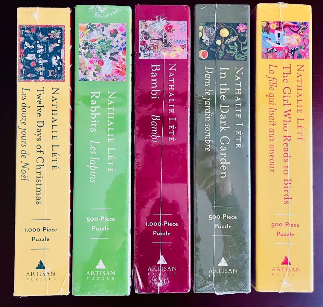 【新品•希少】ナタリーレテ パズル 5点 日本未発売 Nathalie Lete