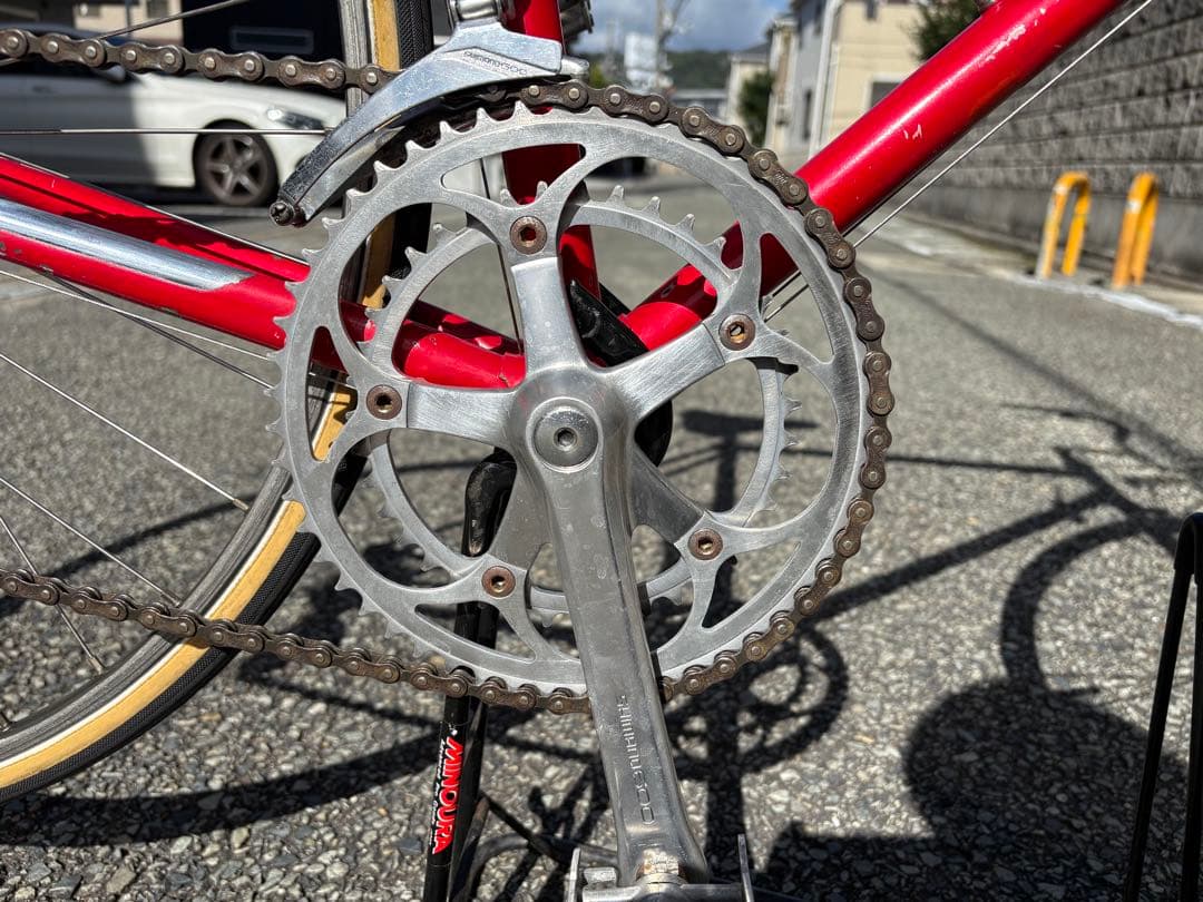 a*r様 80'S純国産ビンテージクロモリロード シマノ600 ニシキ 超軽量