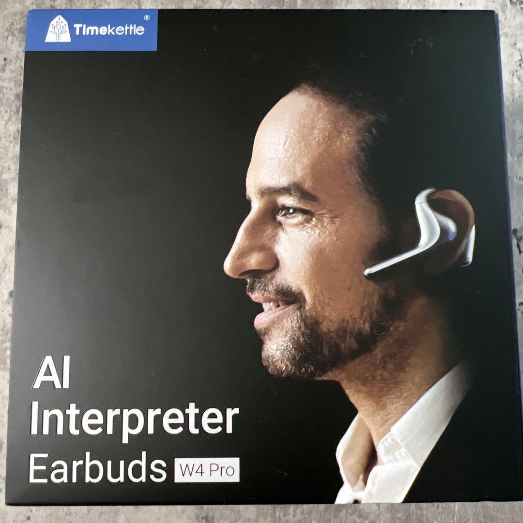 旅行用家電 Timekettle AI Interpreter Earbuds W4 Pro