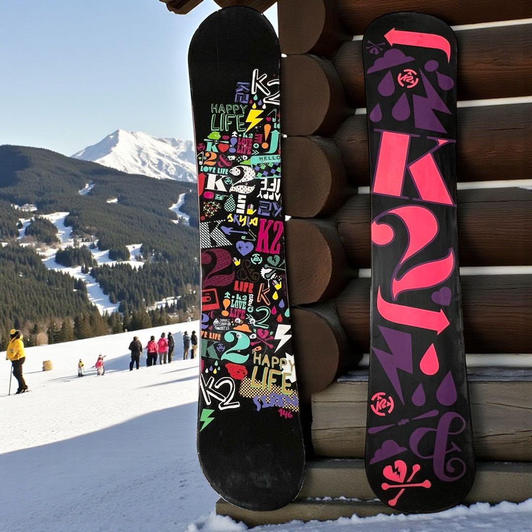 【良品】 K2 ケーツー SIREN サイレン 146 スノーボード