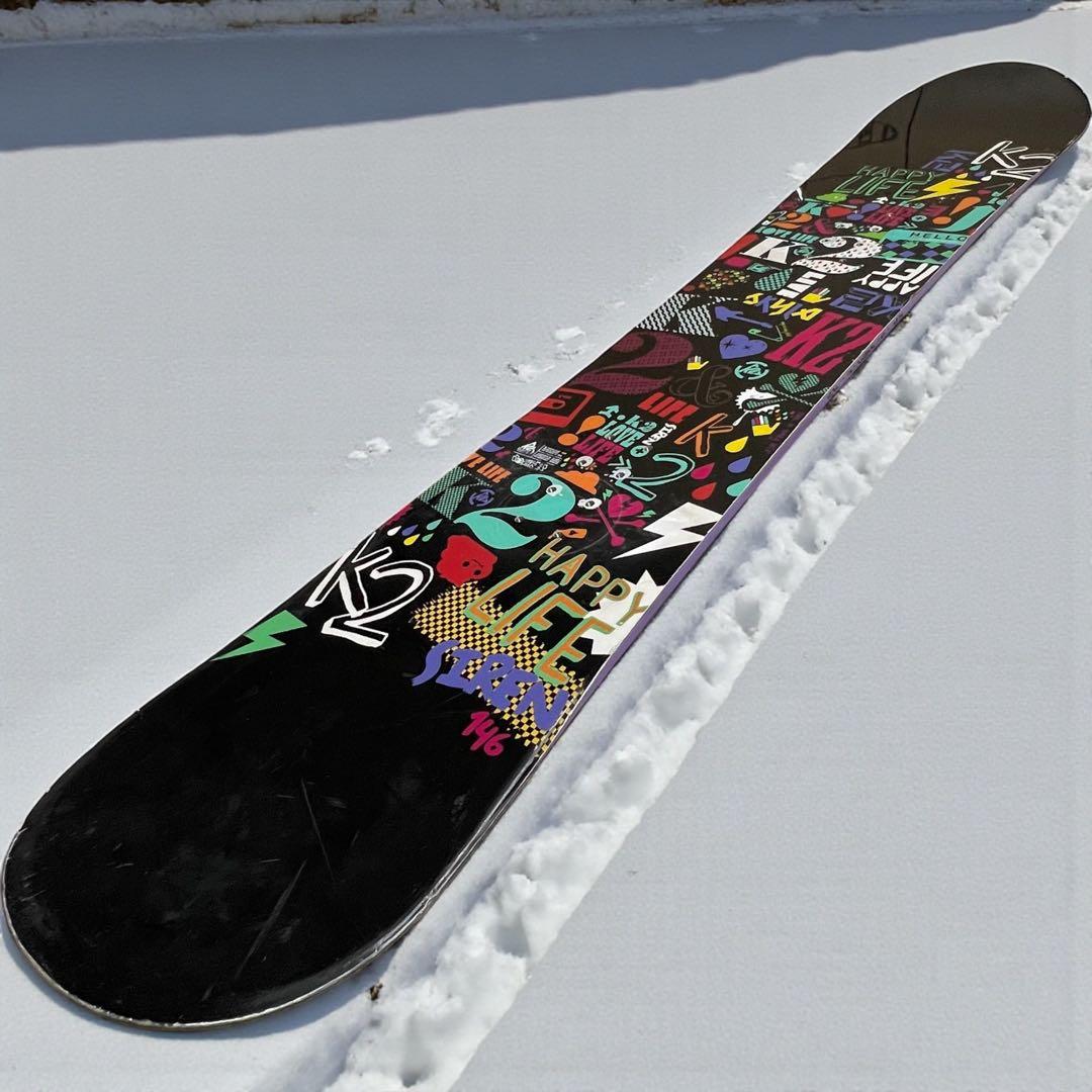 【良品】 K2 ケーツー SIREN サイレン 146 スノーボード