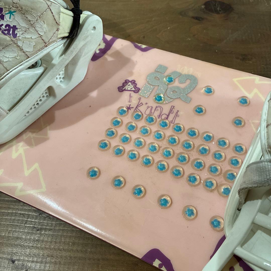 k2 キッズ　ガールズ　ボード　スノーボード　100