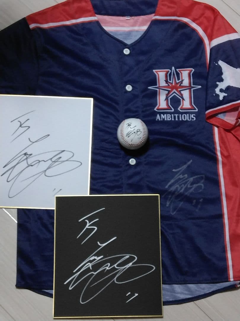 3点　大谷翔平選手 直筆サインユニフォーム　直筆サインボール 直筆サイン色紙