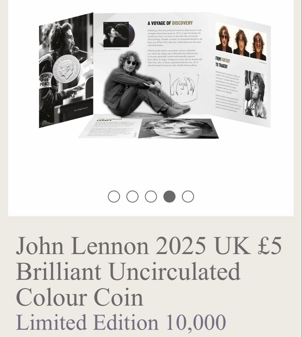 日本未発売品❗️ ジョン・レノンカラーとポール•マッカートニーセット