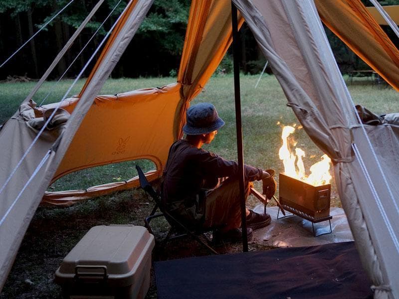 DOD レンコンテント2M 焚き火　タン ワンポールテント T3-736-TN