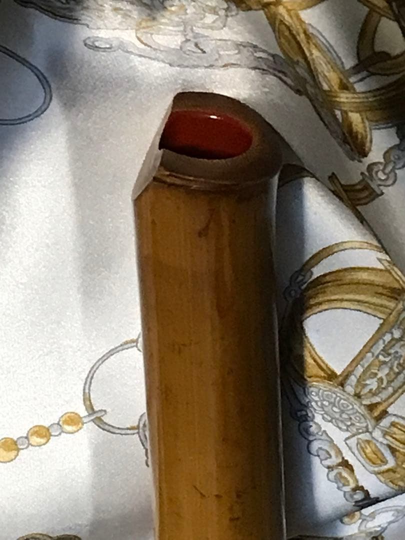 ⭐️尺八　琴古流　竹○？(2印)在銘　約58センチ　唄口キャップ,袋　古い尺八