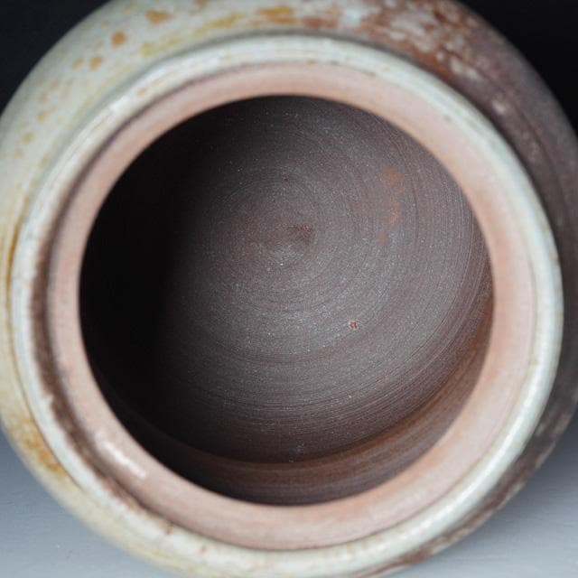 杉原祥公　丹波焼窯変水指　共箱　茶道具　六古窯